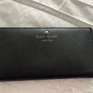 Kate Spade blk wallet
